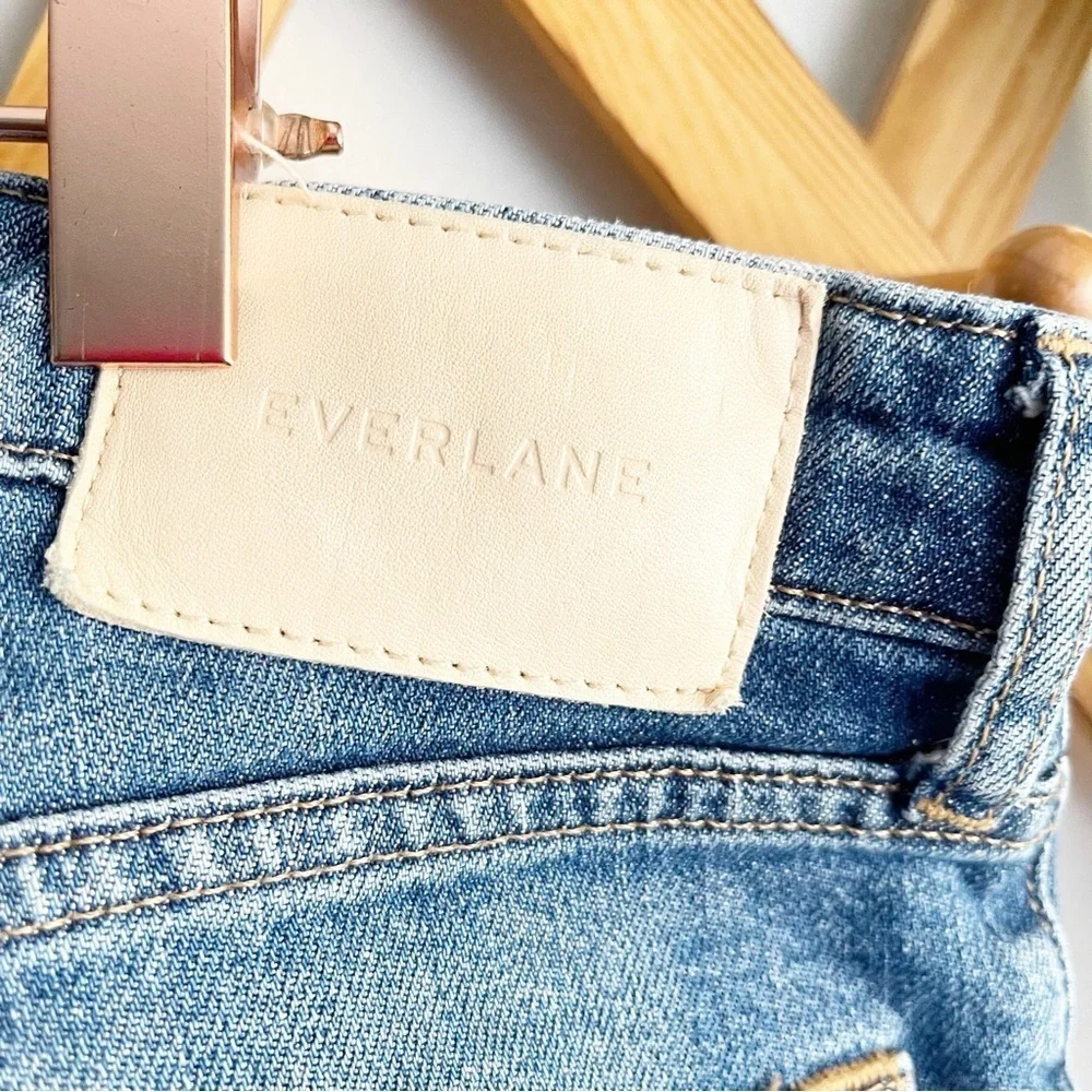 Everlane High Rise Straight Leg Jeans - Picture 4 of 7
